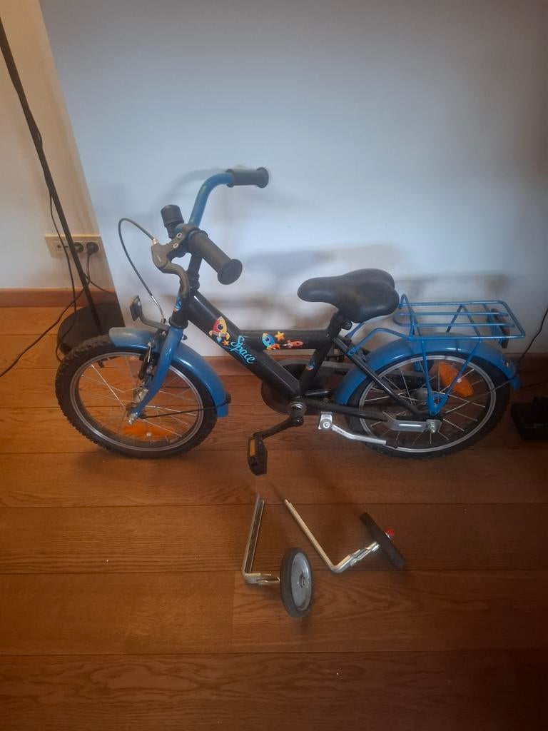 Kinderfiets met zijwieltjes, Fietsen en Brommers, Ophalen, Zijwieltjes, BikeFun Kids (BFK), Minder dan 16 inch