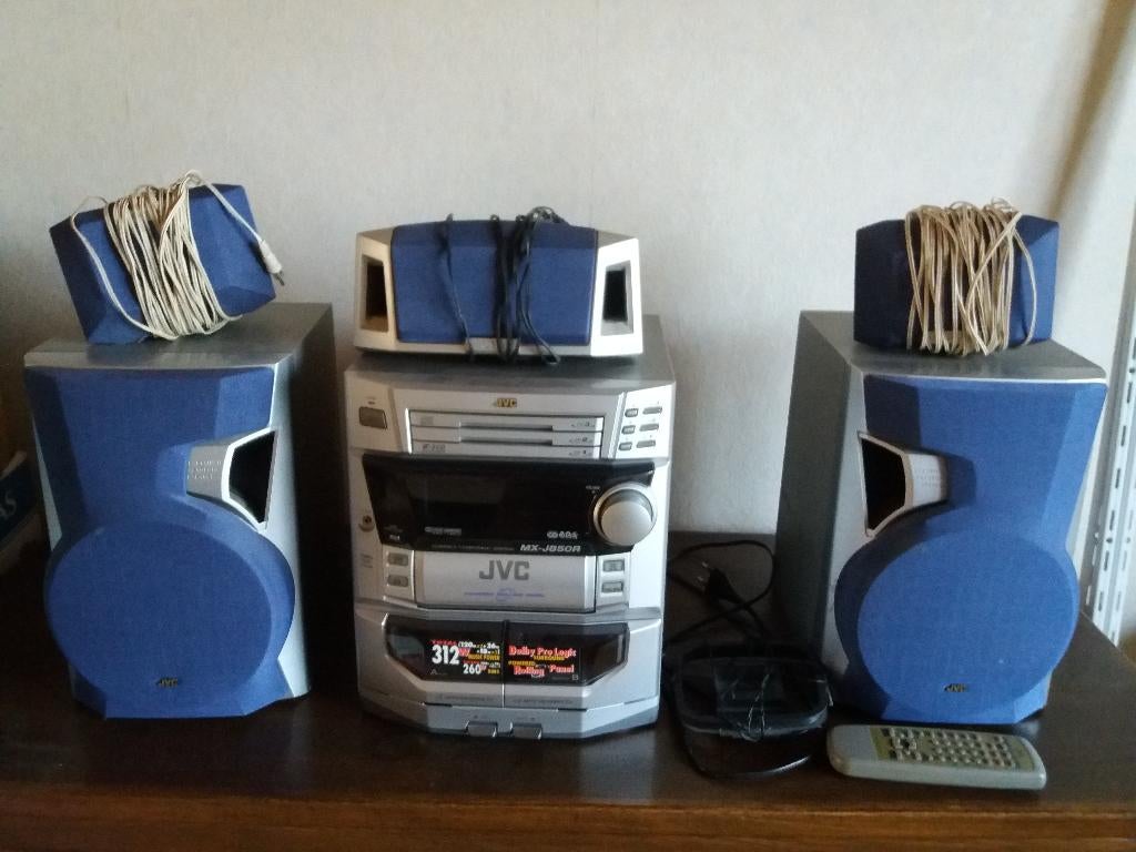 Stereo- installatie JVC, Enlèvement, Utilisé, Haut-parleurs, JVC