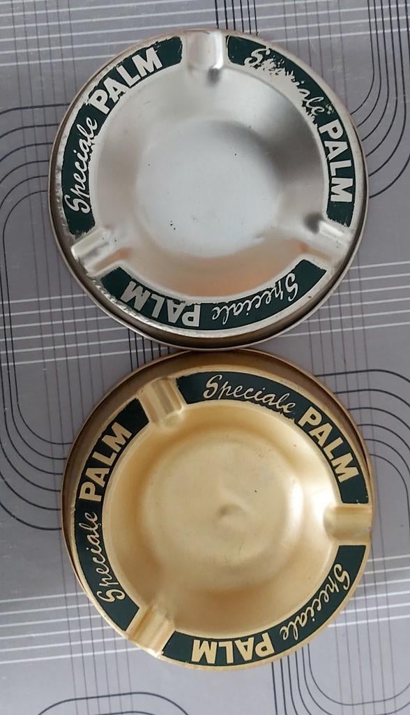 Palm ronde asbakken 2 stuks, Ophalen of Verzenden, Zo goed als nieuw, Palm