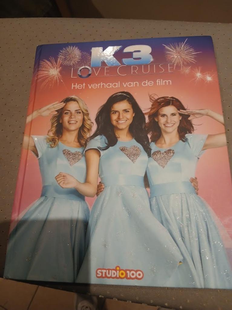 K3 Boek Het verhaal van de film Love Cruise, Enlèvement ou Envoi, Utilisé, Studio 100, Fiction général