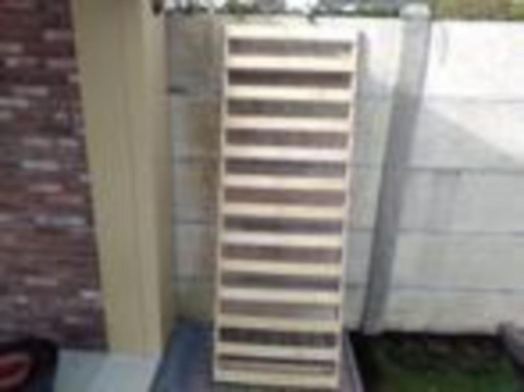 lattenbodem, Huis en Inrichting, Ophalen, 70 cm of minder, Tweepersoons, Zo goed als nieuw