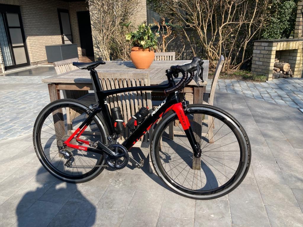 Racefiets, Carbon, 10 tot 15 versnellingen, Heren, 53 tot 57 cm