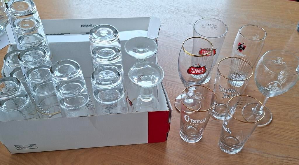 Bierglazen (allerlei) 0,5€/glas, Enlèvement, Verre