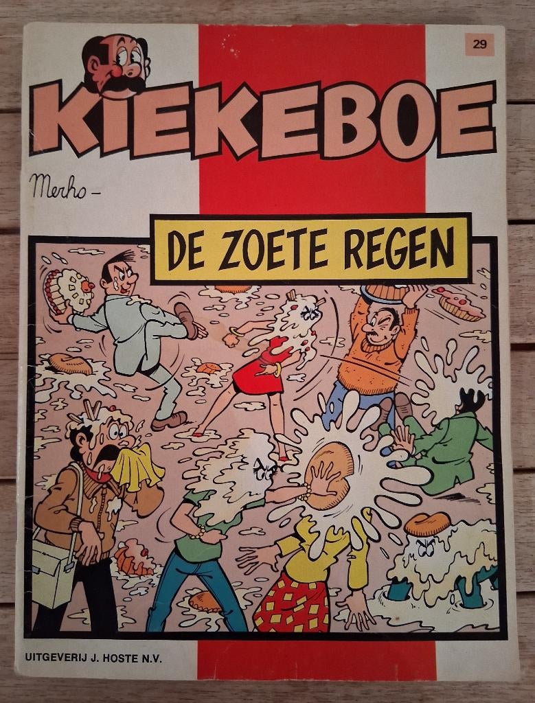strip Kiekeboe 29: De zoete regen (1ste druk, 1985), Boeken, Ophalen of Verzenden