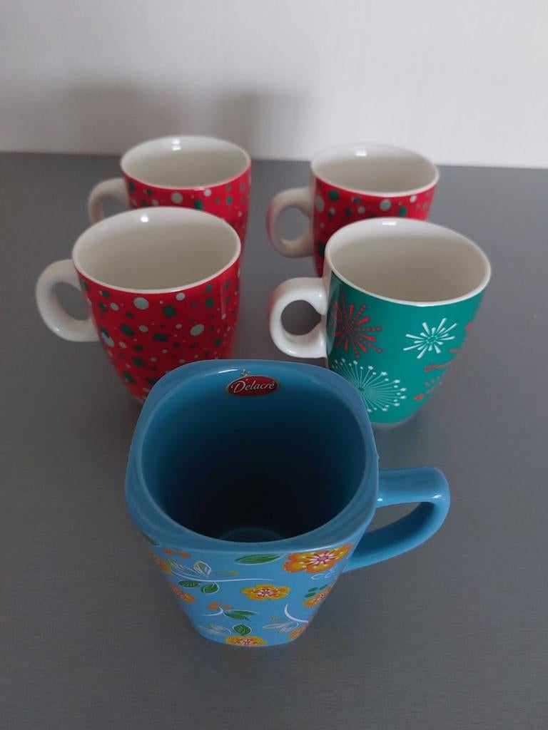 Tasses Delacre, Collections, Enlèvement ou Envoi, Neuf
