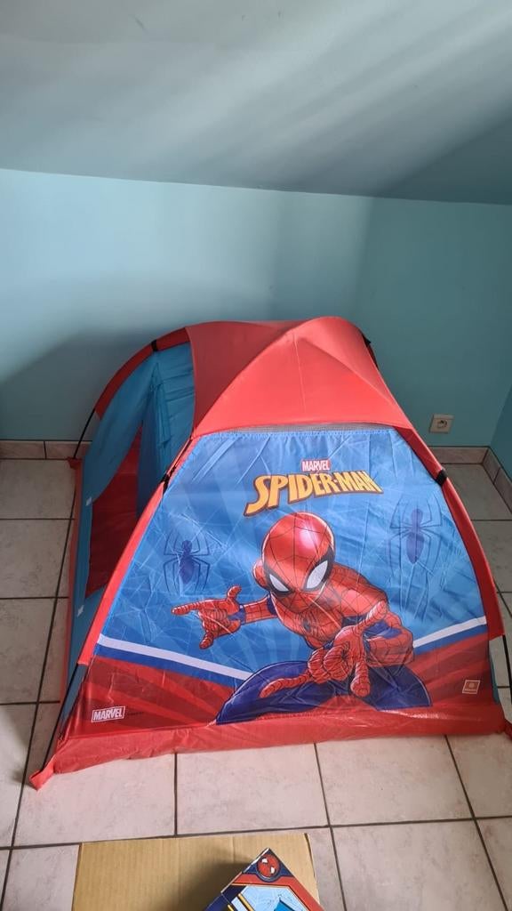 Spiderman tent 120x120x87, Ophalen, Zo goed als nieuw