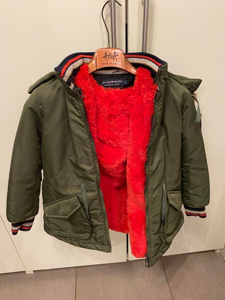 Winterjas met uitneembare bodywarmer. River woods, Ophalen, Zo goed als nieuw