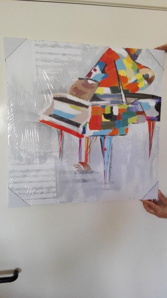 schilderij kader piano, Ophalen of Verzenden, Nieuw, Schilderij