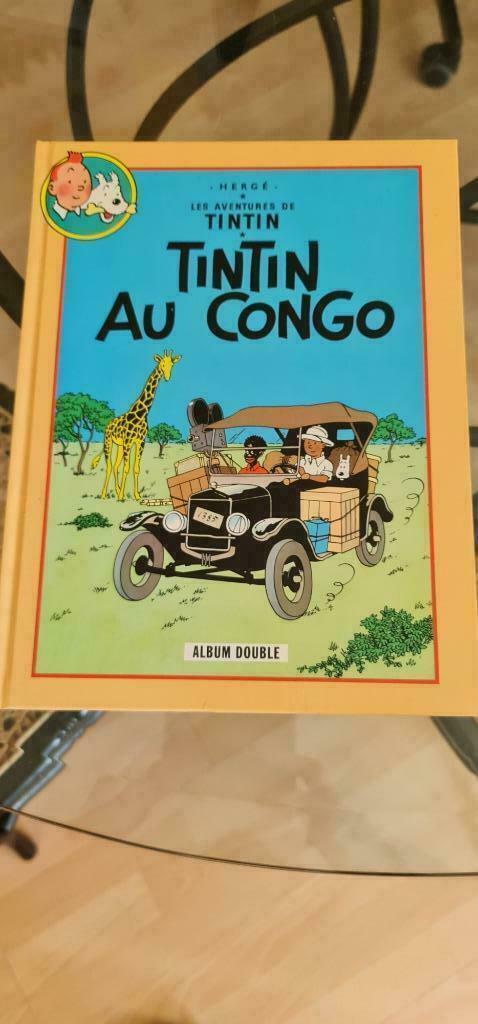 BD de TINTIN - Double album 1974 - Congo & Amérique, Livres, BD, Enlèvement ou Envoi, Une BD, Comme neuf, HERGE