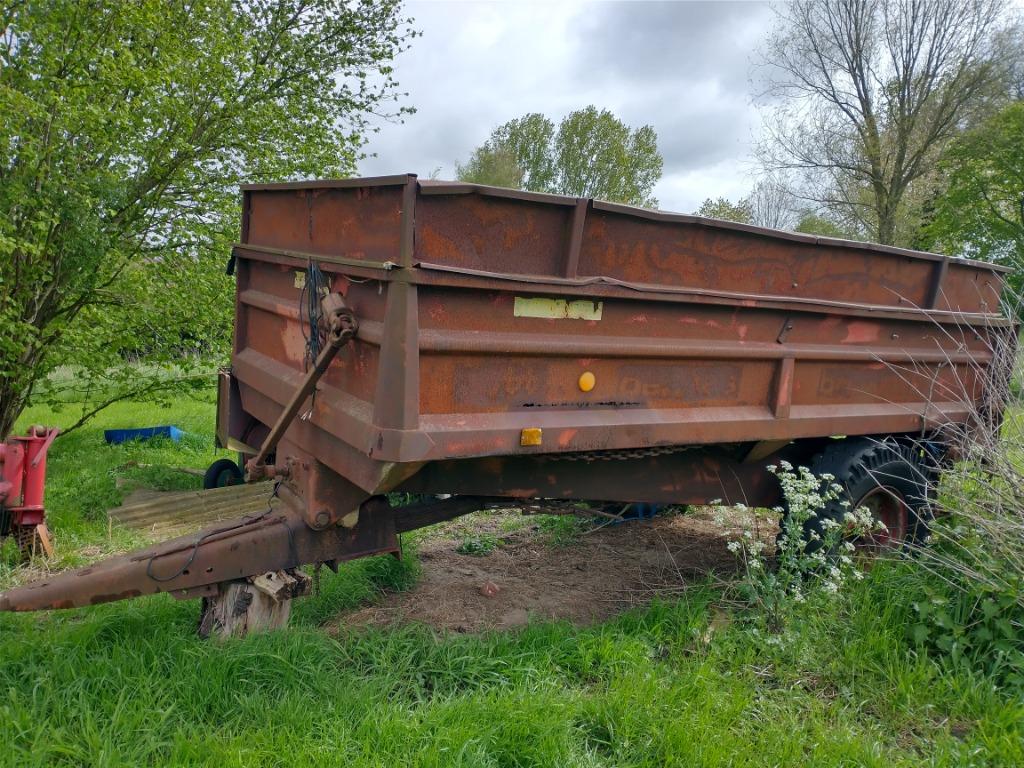 Remorque tracteur épandeur 8t fonctionnels, Enlèvement, Utilisé