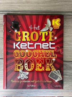 Het grote Ketnet goochelboek (hardcover), Boeken, Ophalen, Zo goed als nieuw