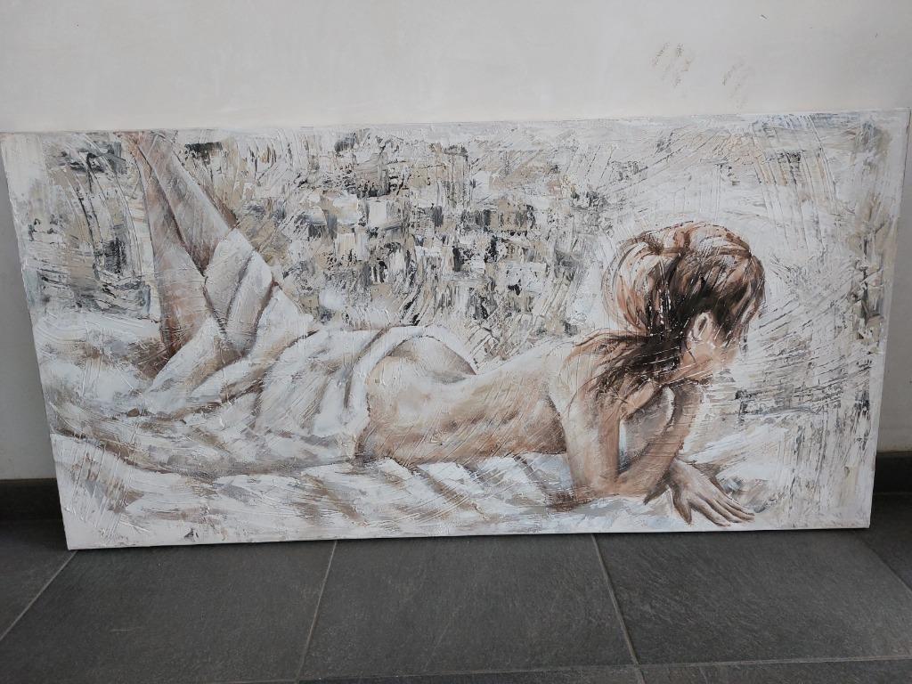 Toile en parfait état, Maison & Meubles, Accessoires pour la Maison | Peintures, Dessins & Photos, Neuf, Peinture, 125 cm ou plus