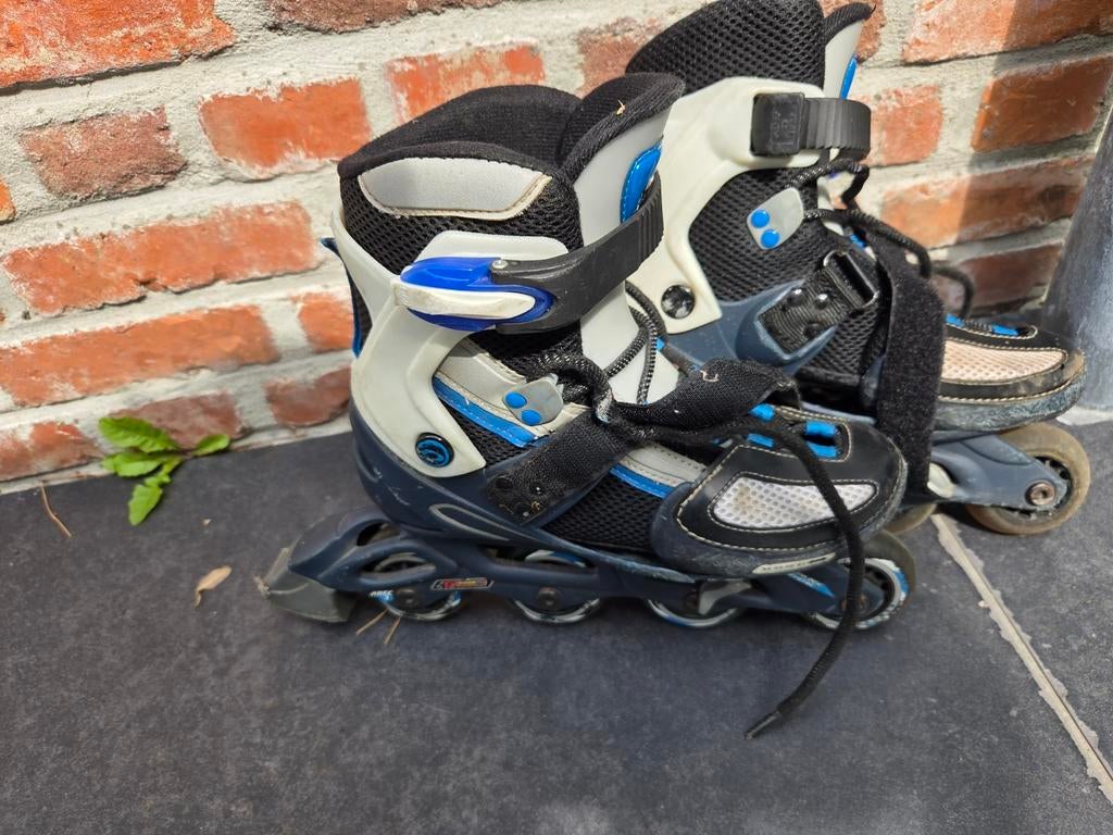 Rollerblades skeelers 31-34 optimum softmax, Enlèvement, Réglable, Utilisé, Enfants