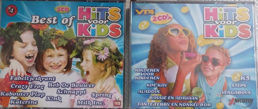2x dubbelcd Hits voor kids, Cd's en Dvd's, Ophalen of Verzenden, Zo goed als nieuw, Muziek