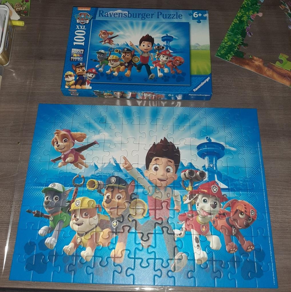 Puzzel paw patrol 100 st, Enlèvement, Comme neuf