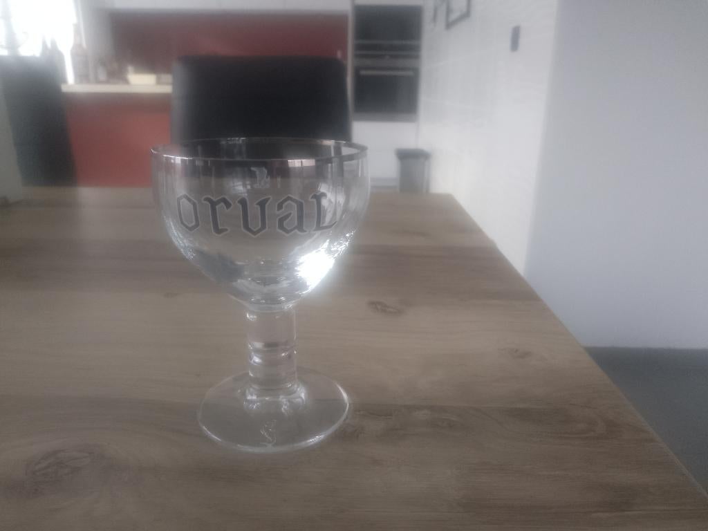 Orval-glas, Verzamelen, Glas en Drinkglazen, Ophalen, Nieuw, Bierglas