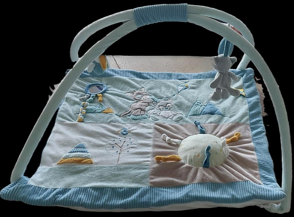 Nattou speel en gym tapijt voor baby, Enlèvement, Utilisé