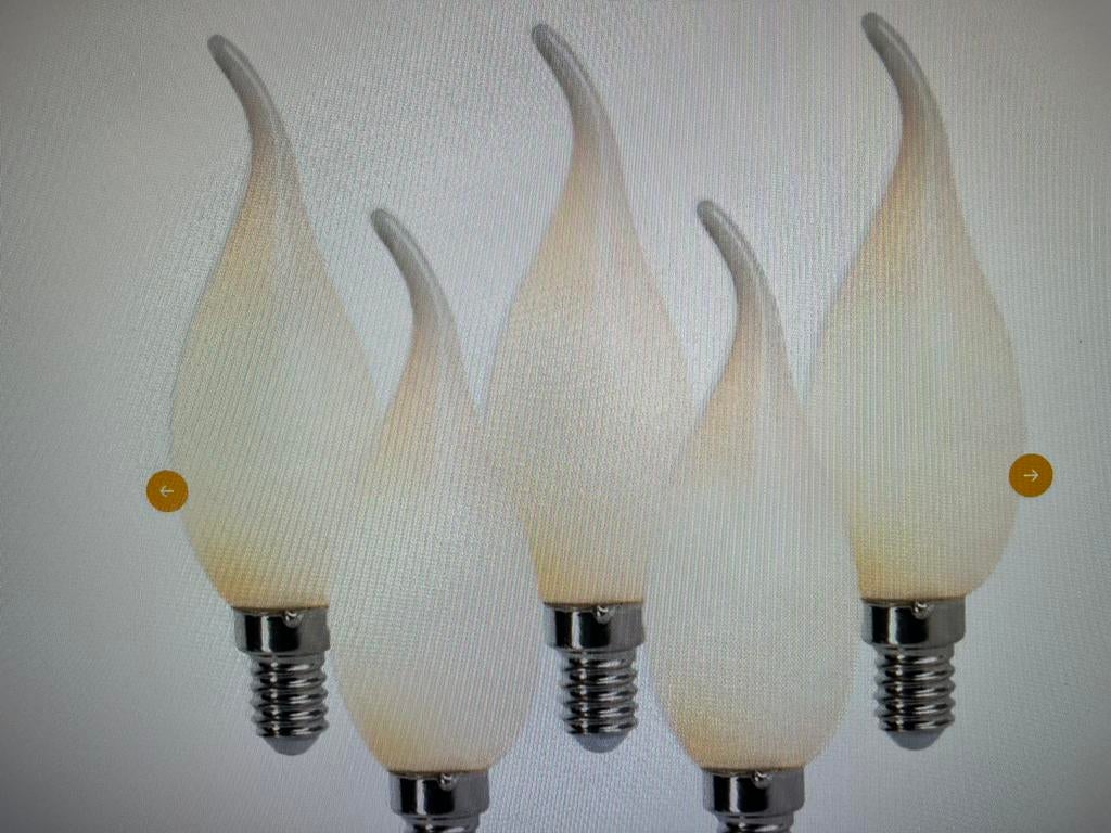 LED kaars LAMP E14 5W 3000K per 5st nieuw, Ophalen of Verzenden, Nieuw
