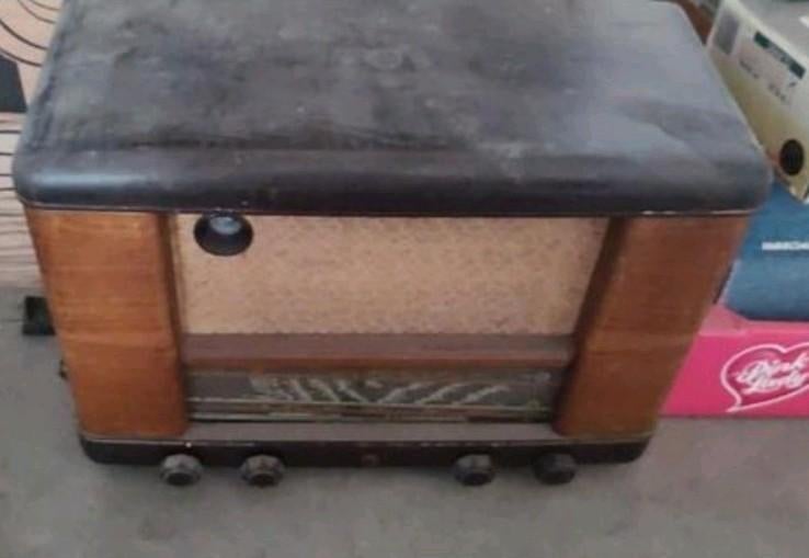 Mooie retro vintage radio antiek stereo, Ophalen of Verzenden