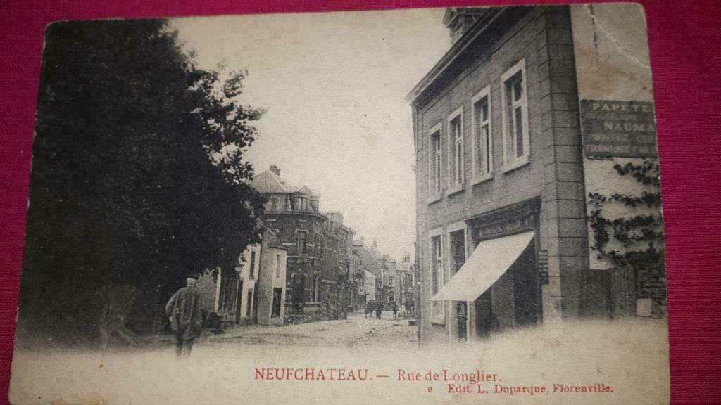 Carte Postale Neufchâteau 1911, Enlèvement ou Envoi, Avant 1920, Affranchie, Luxembourg