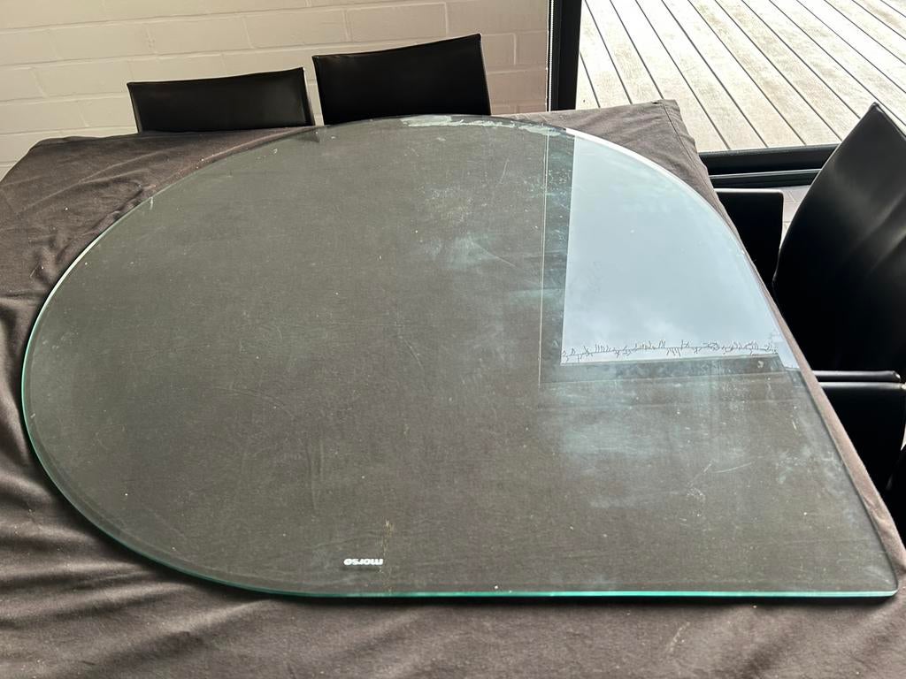 MORSO - Plaque protection de sol en verre pour poêle a bois, Huis en Inrichting, Kachels, Ophalen, Hout