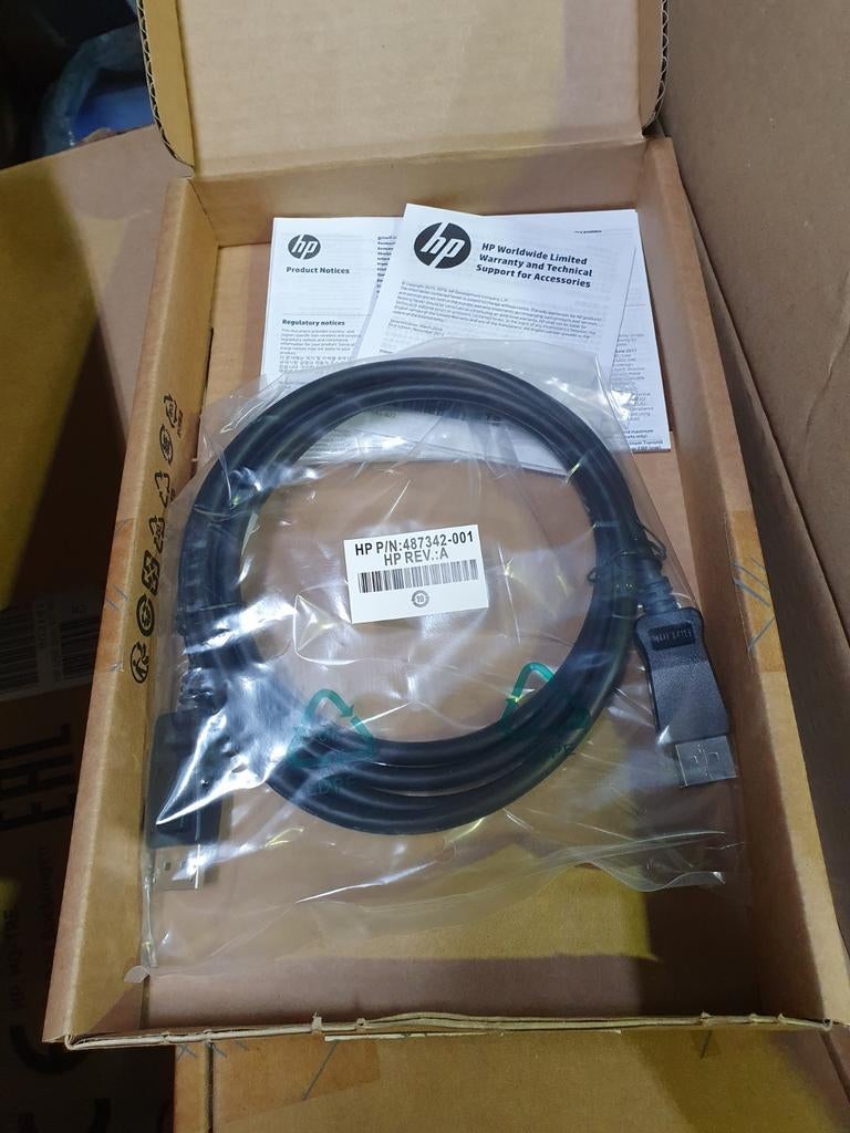 HP DisplayPort kabelkit, Enlèvement ou Envoi, Neuf