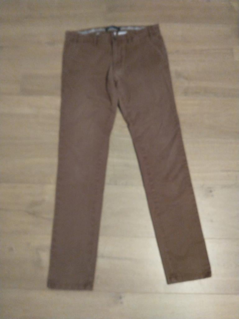 Bruine broek - maat 33/34, Kleding | Heren, Broeken en Pantalons, Ophalen of Verzenden, Gedragen