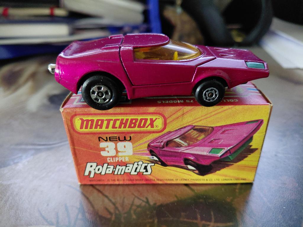 Boîte Matchbox 39d Clipper Type « J », Enlèvement ou Envoi, Comme neuf, Voiture