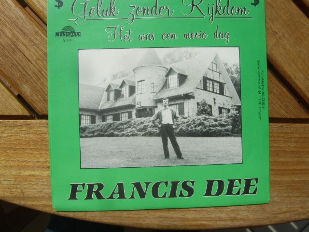 Francis dee geluk zonder rijkdom, Cd's en Dvd's, Ophalen of Verzenden, Zo goed als nieuw, Levenslied of Smartlap
