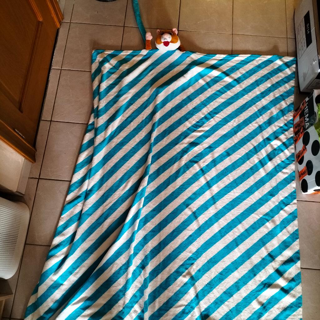 AH Hamster fleecedeken, Ophalen, Nieuw, 100 cm of meer