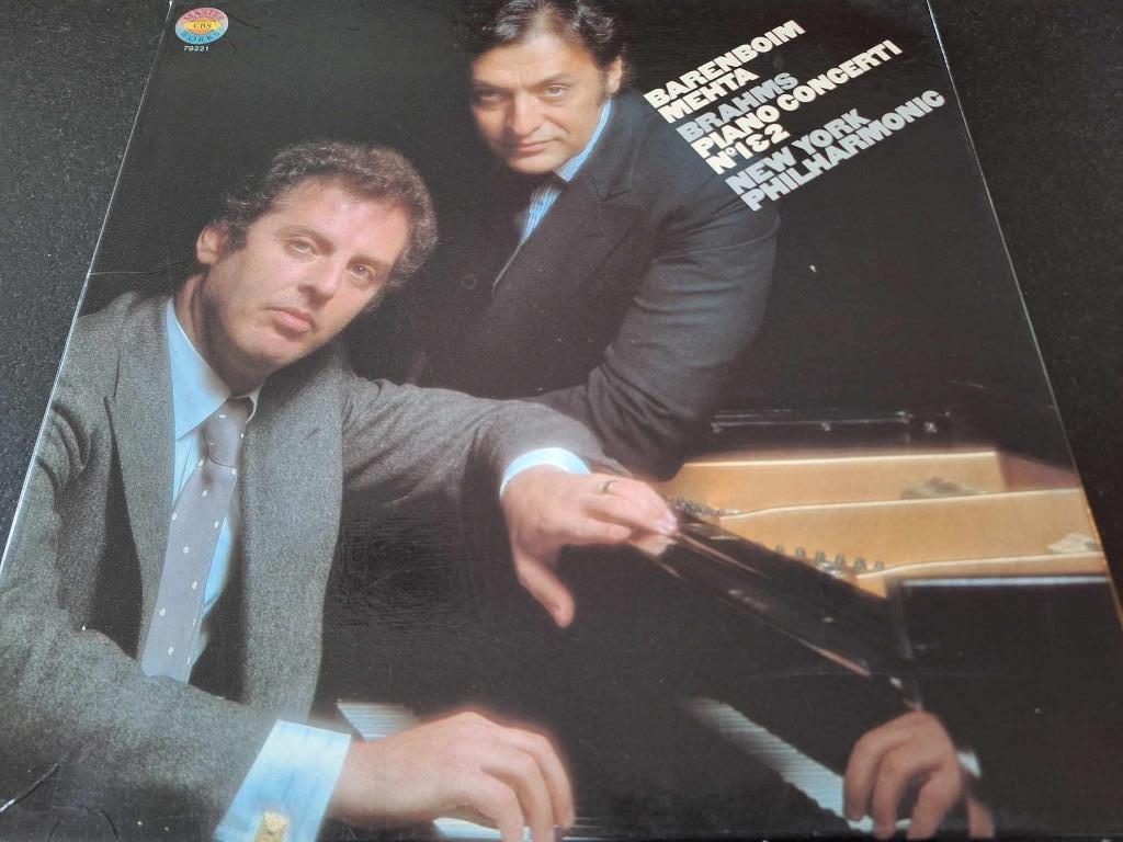 Brahms / Barenboim - Mehta - Piano Concerti N1 & 2 Box, Cd's en Dvd's, Ophalen of Verzenden, Romantiek, 12 inch, Kamermuziek