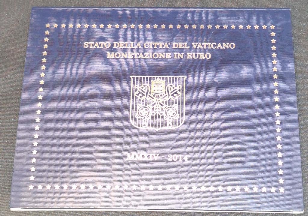 Vaticaan jaarset 8 munten 2014 BU, Timbres & Monnaies, Monnaies | Europe | Monnaies euro, Enlèvement ou Envoi, Vatican, Autres valeurs