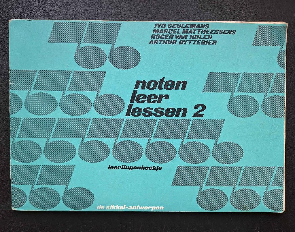 Noten leer lessen 2 - solfège leerlingenboekje, Enlèvement ou Envoi, Utilisé, Général, Collectif