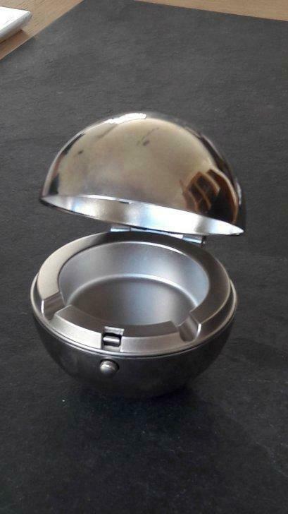 Asbak inox nieuw, Ophalen of Verzenden, Nieuw