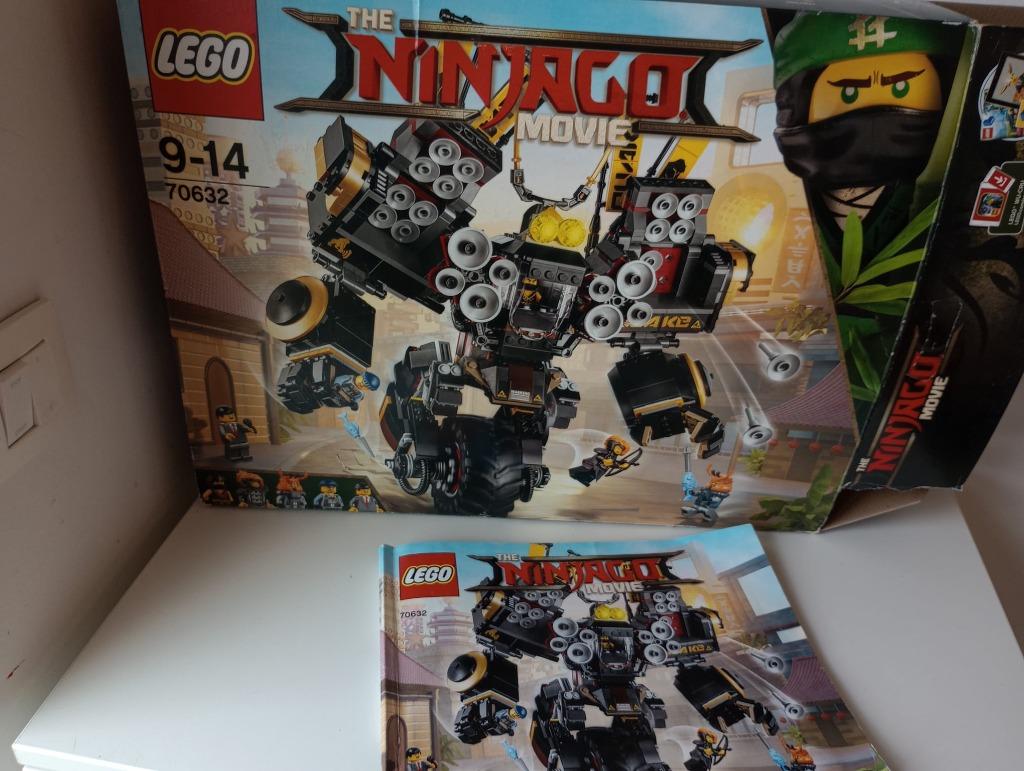 Lego Ninjago Movie Earth Shock Mech (70632), Enlèvement ou Envoi, Comme neuf, Ensemble complet, Lego