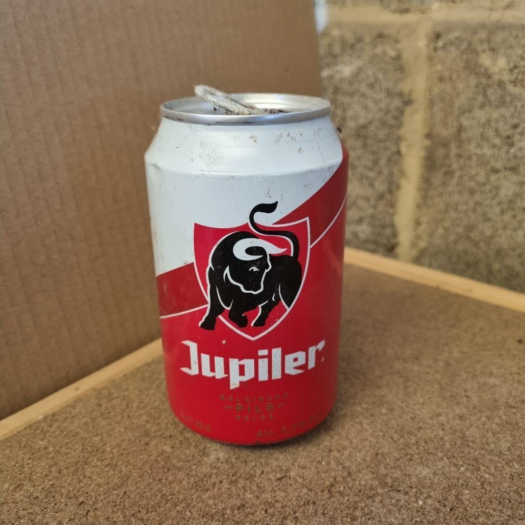 Canette Jupiler (modèle 8), Enlèvement ou Envoi, Utilisé, Bouteille(s), Jupiler
