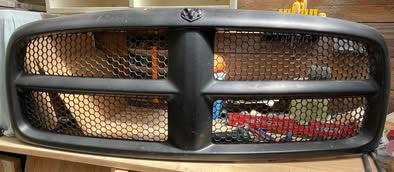 Grill dodge ram van bouwjaar 2004, Auto-onderdelen, Ophalen, Gebruikt, Voor, Dodge