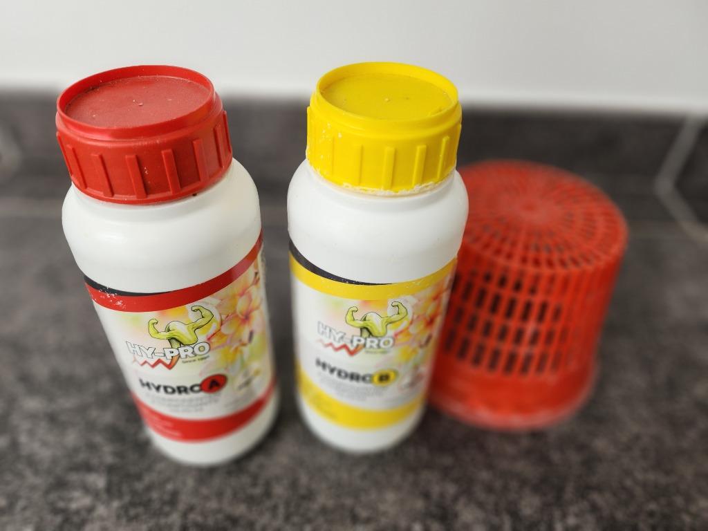Hydrocultuur-hydrocultuur Hypro A en B + pot, Tuin en Terras, Kweekspullen, Ophalen of Verzenden, Gebruikt, Overige typen