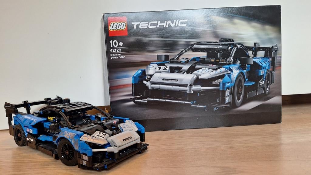 Lego technic 42123, Ophalen, Zo goed als nieuw, Complete set, Lego