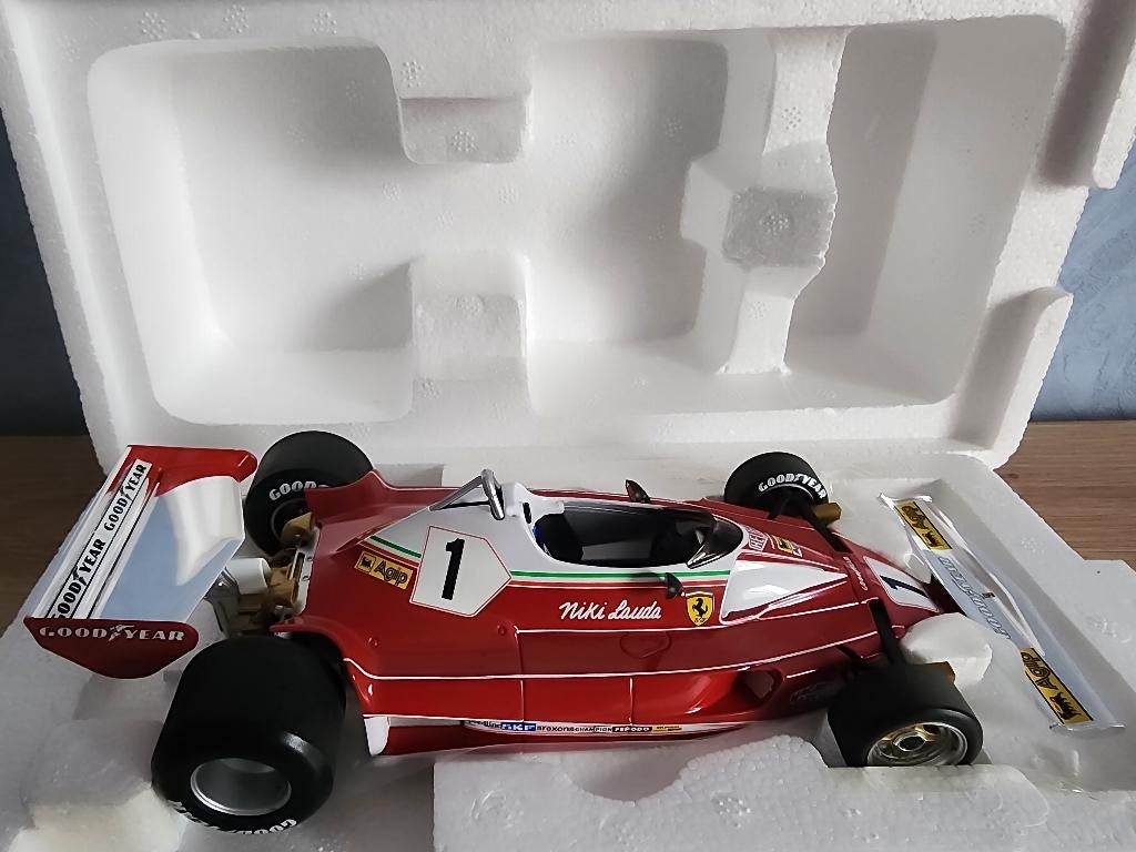 Ferrari 312 T2 GP Monaco uit 1976 1/18, Hobby en Vrije tijd, Ophalen, Nieuw, Auto, Hot Wheels