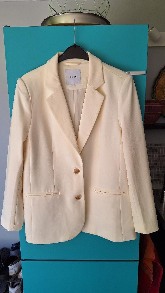 Beige blazer JBC maat 42, Beige, Maat 42/44 (L), Nieuw, Ophalen of Verzenden