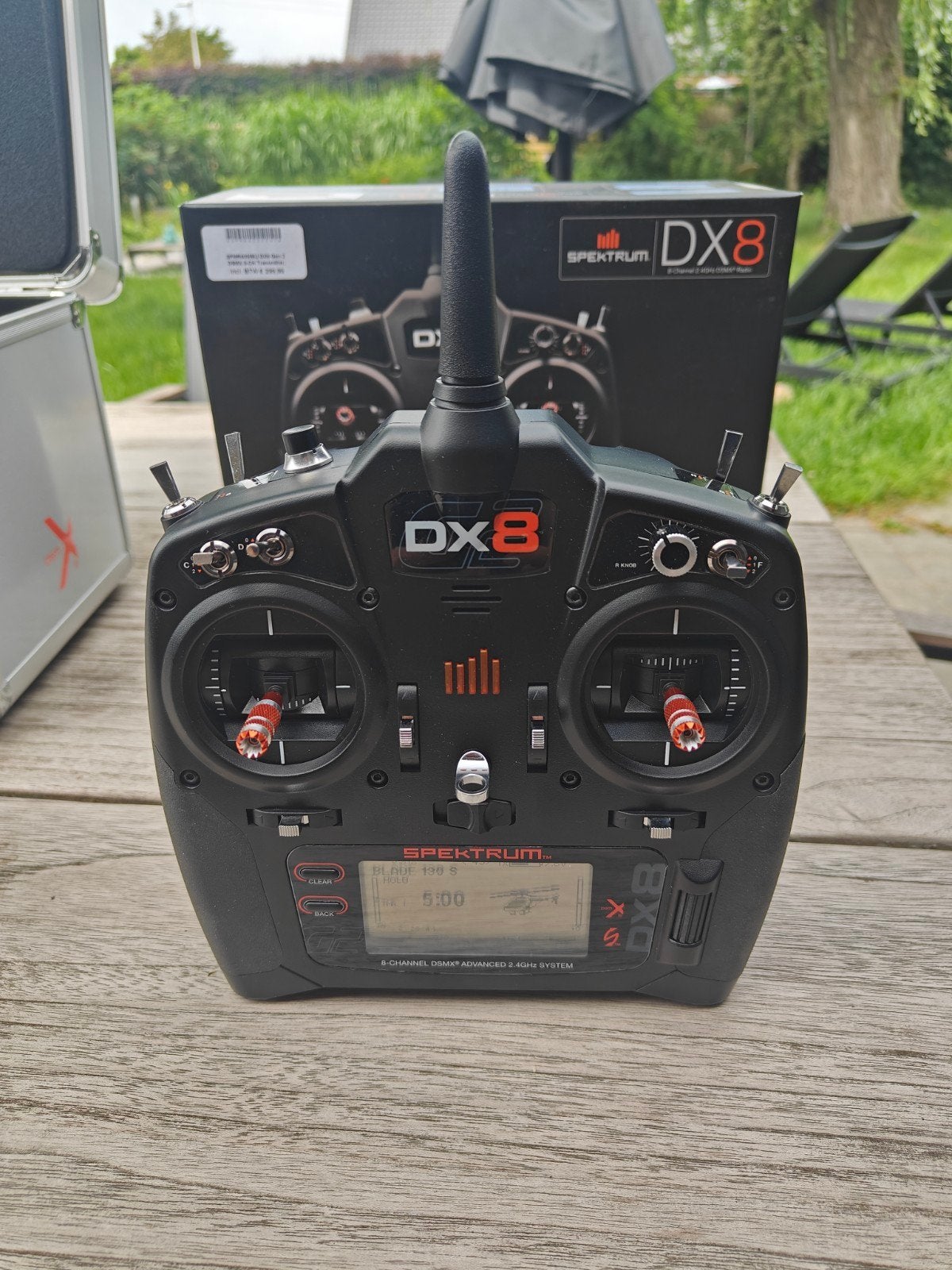 Spektrum DX8 8-kanaals zender - nieuwstaat, Hobby & Loisirs créatifs, Modélisme | Radiocommandé & Téléguidé | Autre, Enlèvement