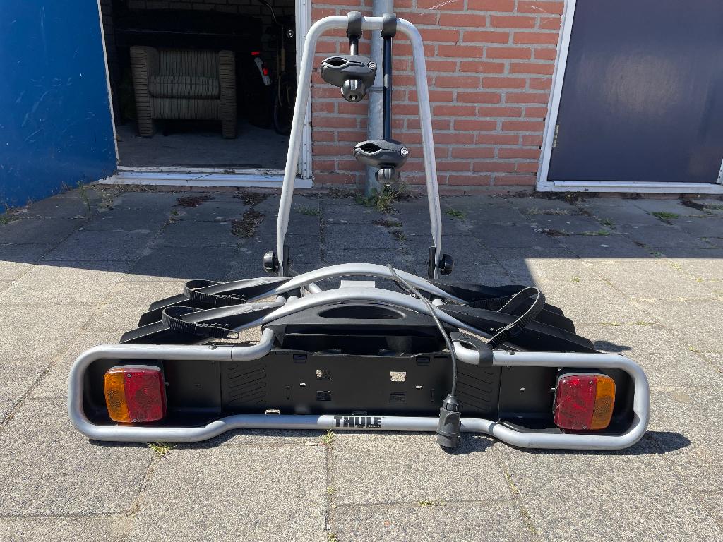 Thule EuroWay 943 FietsenDrager, Auto diversen, Fietsendragers, Nieuw, Trekhaakdrager, 2 fietsen, Ophalen