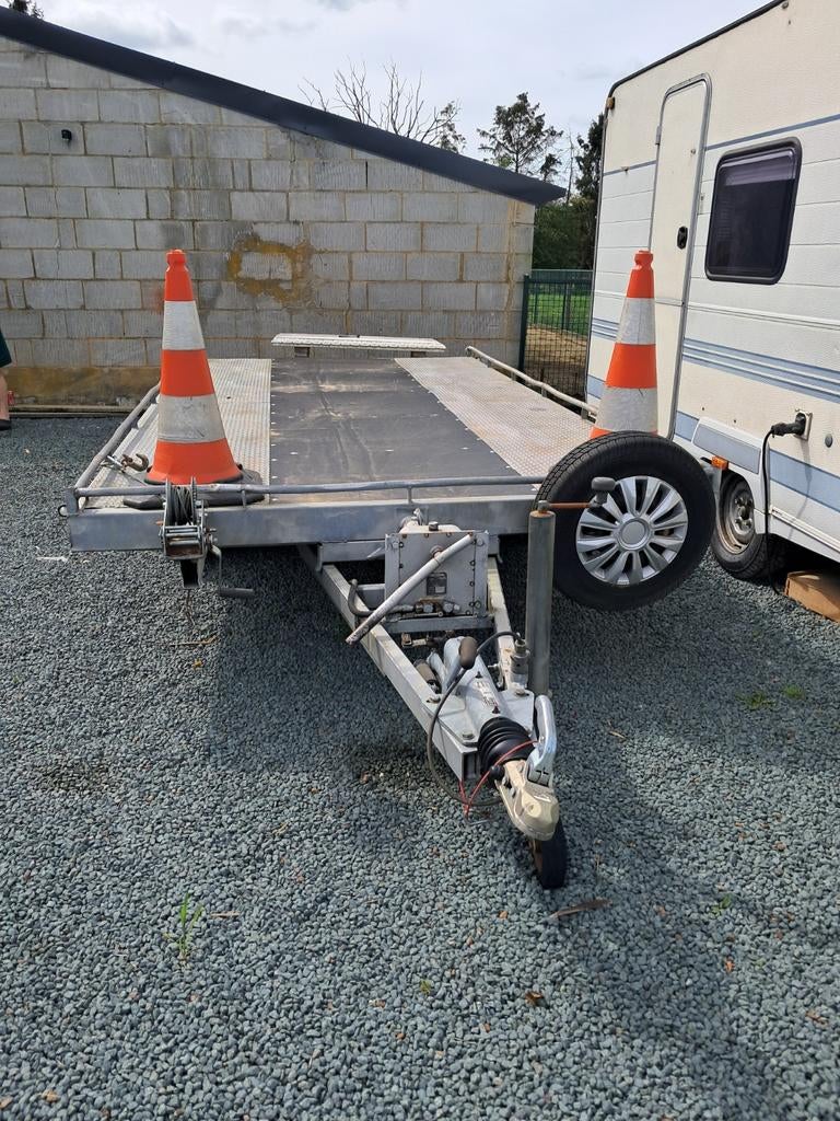 Auto trailer voor auto's op te laden, Autos : Divers, Remorques, Enlèvement