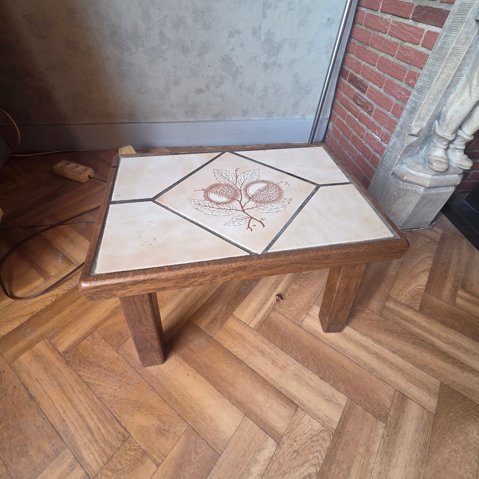 Vintage salontafel (Zwalm), Ophalen