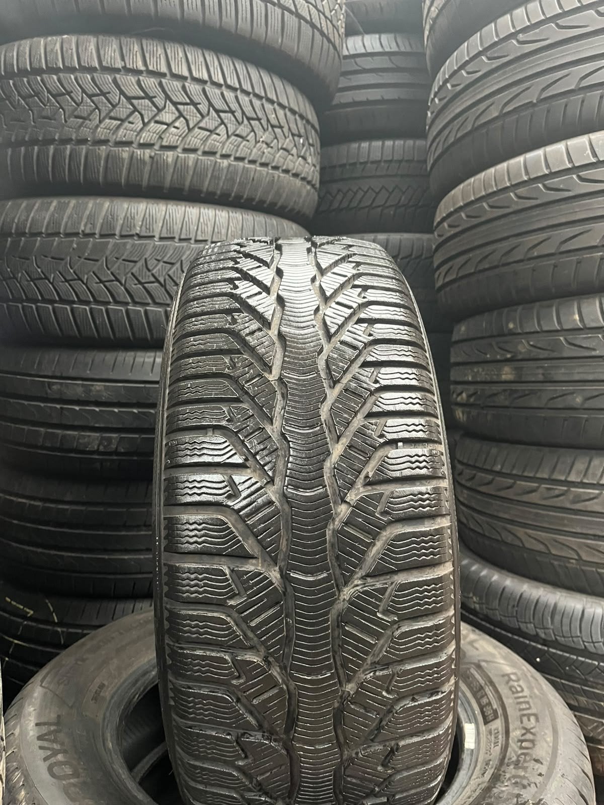 21545r17 215 45 r17 215/45/17 kleber dunlop Hiver avec monta, Enlèvement ou Envoi