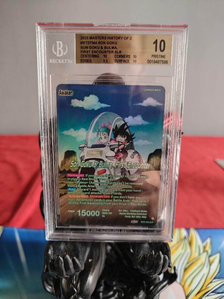 Son Goku et Bulma, première rencontre BT27-044 SLR BGS 10, Enlèvement ou Envoi