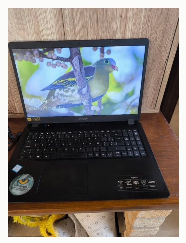 Laptop acer, Ophalen, 15 inch, Zo goed als nieuw, Azerty