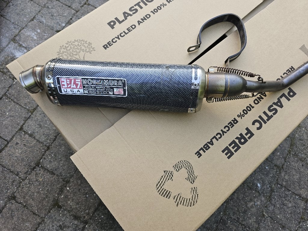 Yoshimura carbon uitlaat, Ophalen, Gebruikt