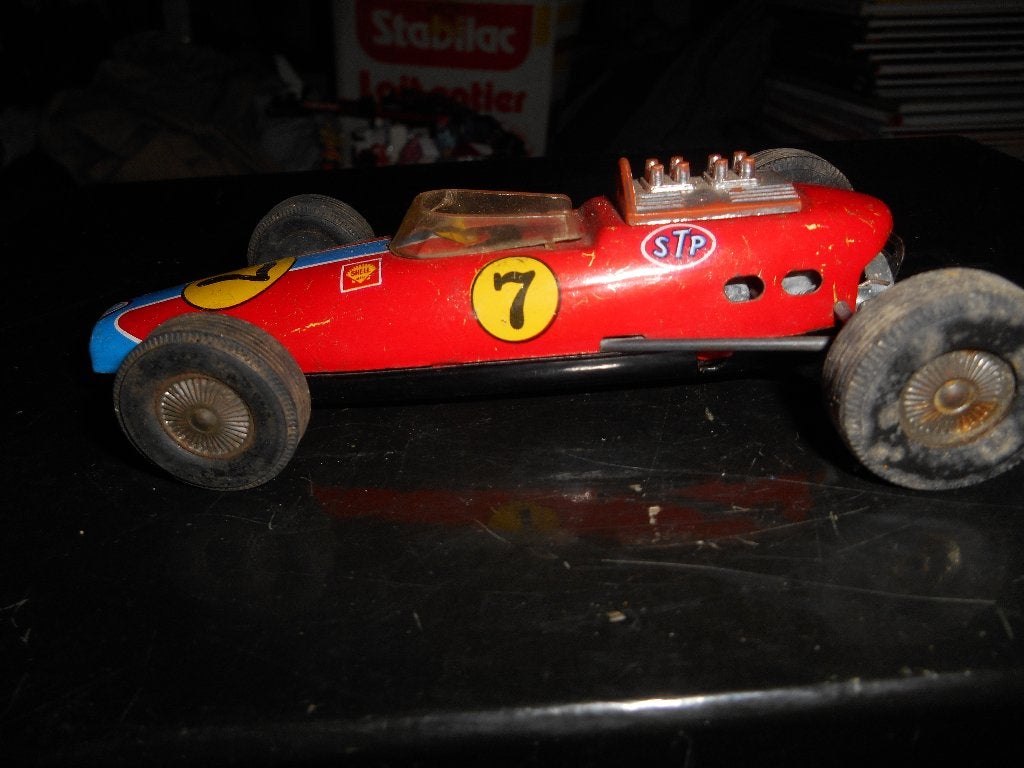 Voiture en tôle Lotus car ( Made in Japan), Enlèvement ou Envoi, Voiture